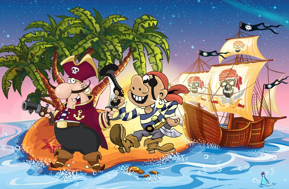 pirate treasure hunt for kids
